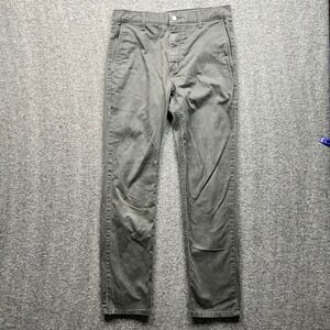 Levi's Pants Mens 32x32 Grey Green Fits 32x31 511 Slim Fit Chino Trousers